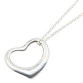 ティファニー オープンハート ネックレス SV925 シルバー レディース TIFFANY&Co. 【中古】